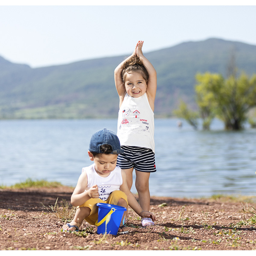 Ensemble de plage débardeur + short pour bébé garçon  Additional Ensemble de plage débardeur + short pour bébé garçon