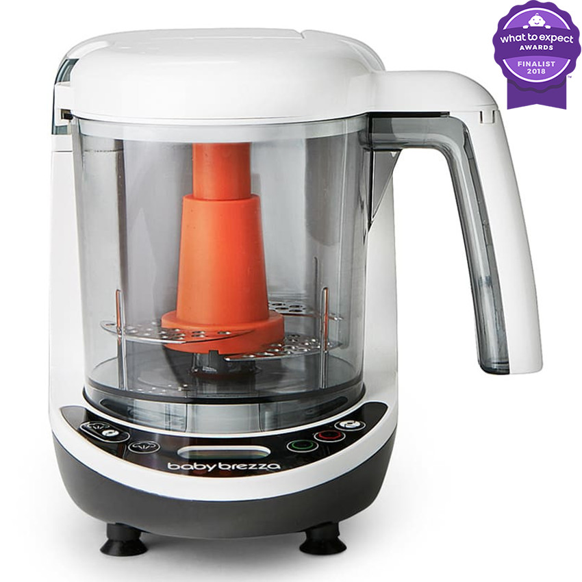 Πολυλειτουργικό μηχάνημα Food Maker Deluxe από Baby Brezza με 3 λειτουργίες μαγειρέματος και πολτοποίησης 