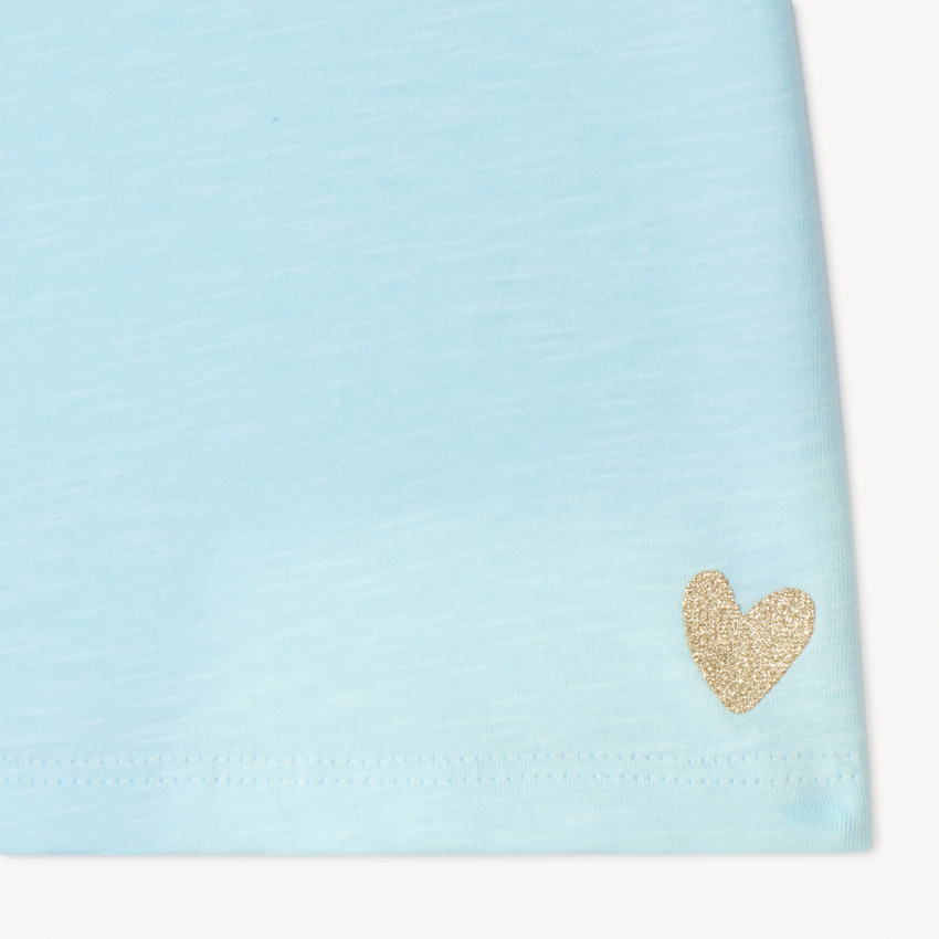 Σετ 3 κοντομάνικων μπλουζών για κορίτσια μωρού. 