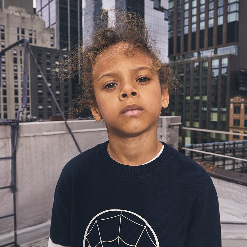 Πλεκτό πουλόβερ Spider-Man Marvel για αγόρι 