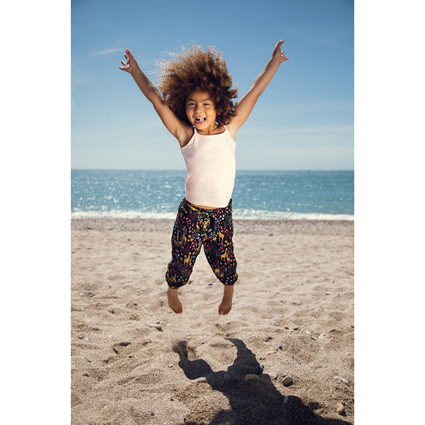 Σετ από 3 μονόχρωμα αμάνικα μπλουζάκια με λεπτές τιράντες για κορίτσι 