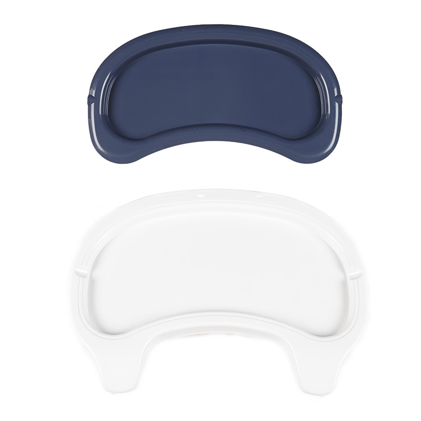 Βασική ψηλή καρέκλα - Μπλε-γκρι 