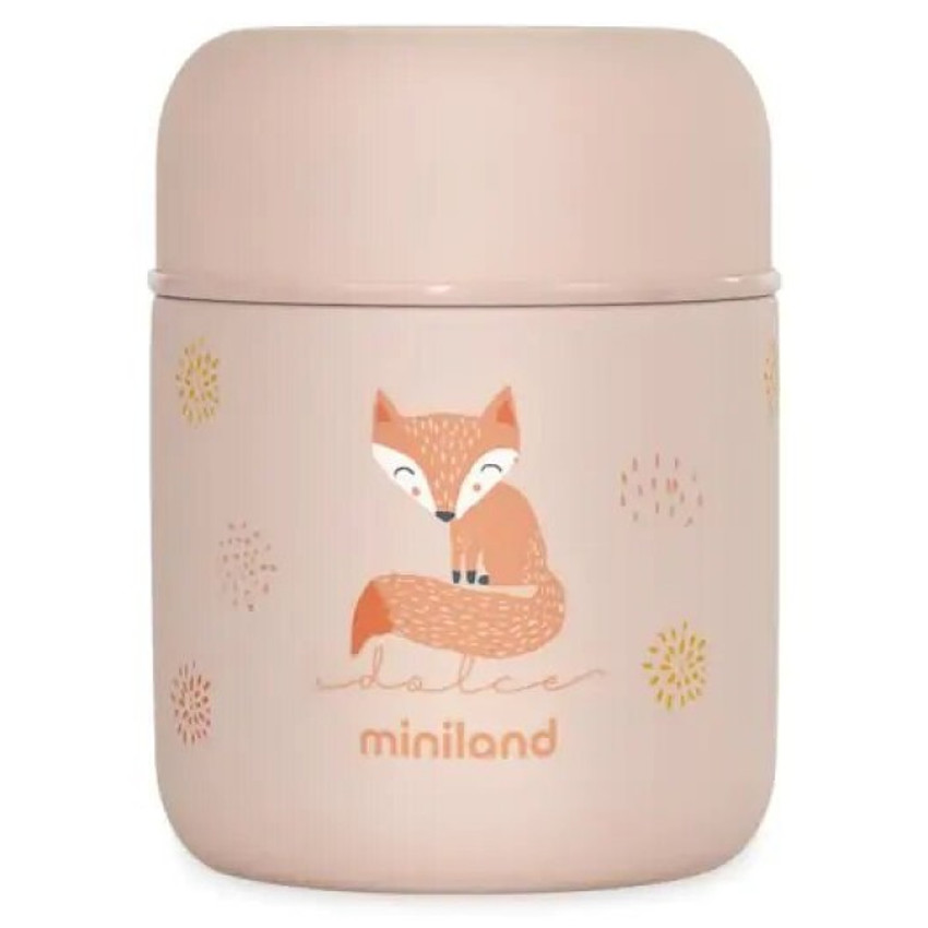 Θερμός Φαγητού Dolce 280ml Candy Pink Miniland  