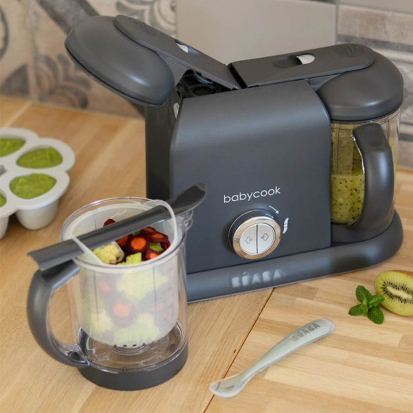 BEABA-Ατμομάγειρας Robot Babycook Duo Dark Grey 