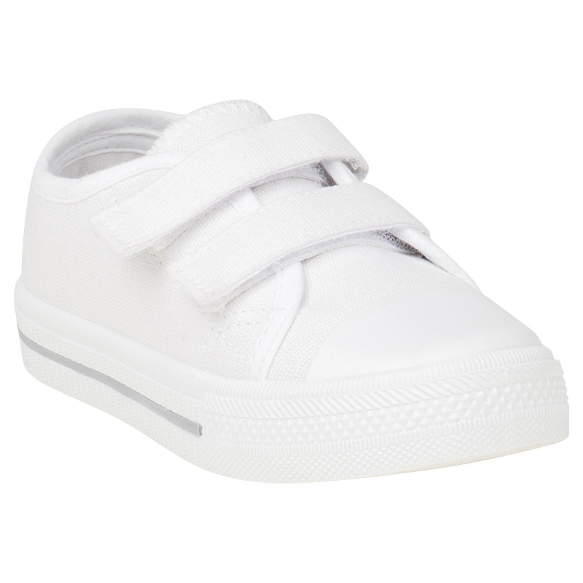 Χαμηλά υφασμάτινα αθλητικά παπουτσάκια με velcro σε νούμερο 20 έως 23 