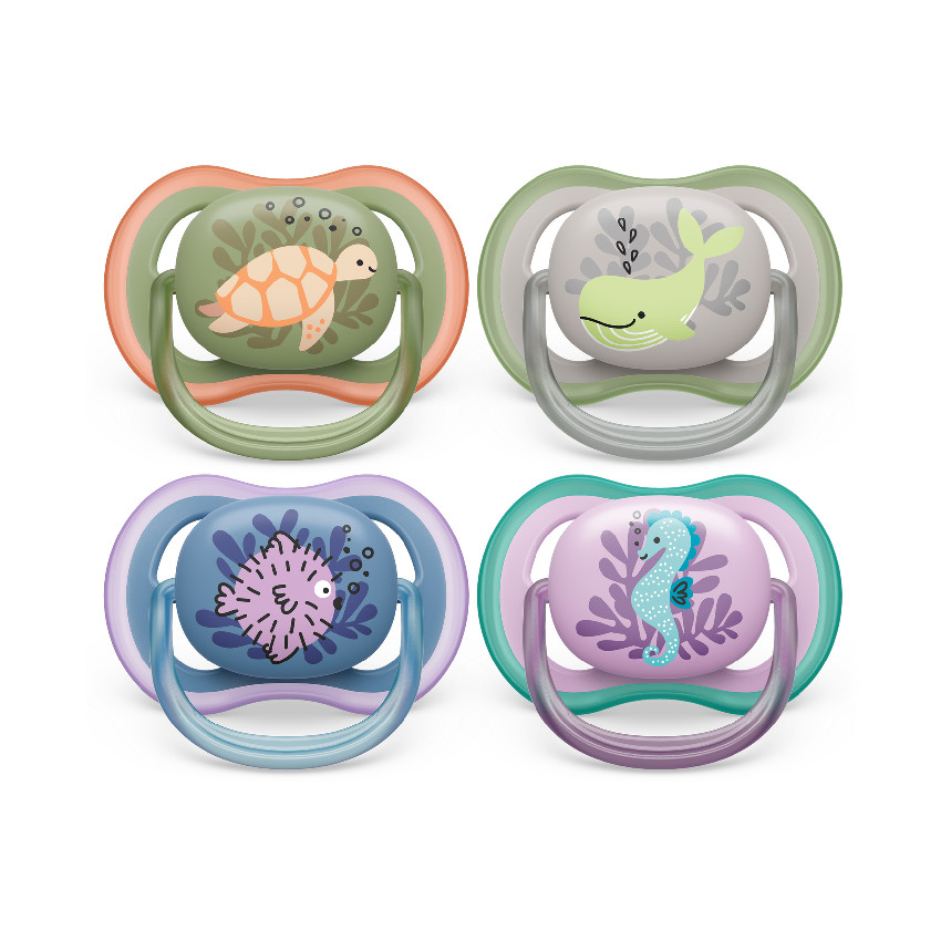 Σετ 2 πιπίλες Ultra Air 6-18 μηνών 