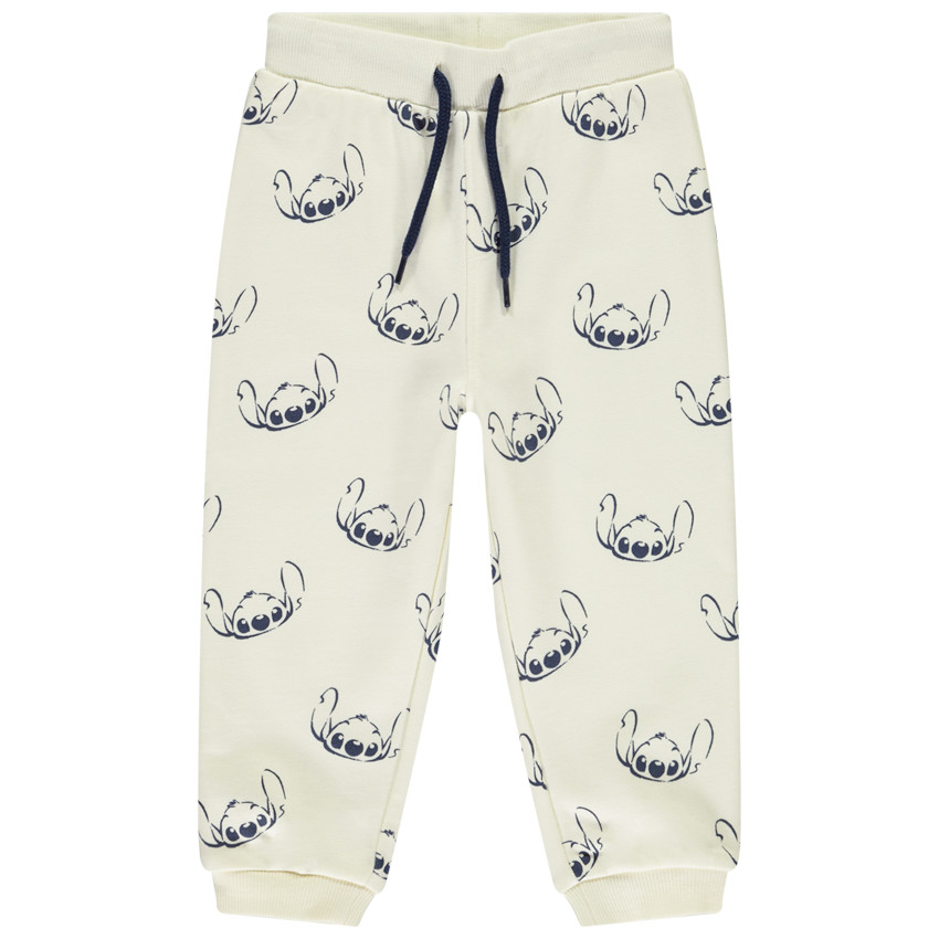 Pantalon de jogging imprimé Stitch Disney pour bébé garçon 