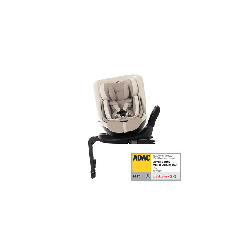 Κάθισμα αυτοκινήτου Silver Cross – Motion 360° All Size – Almond 