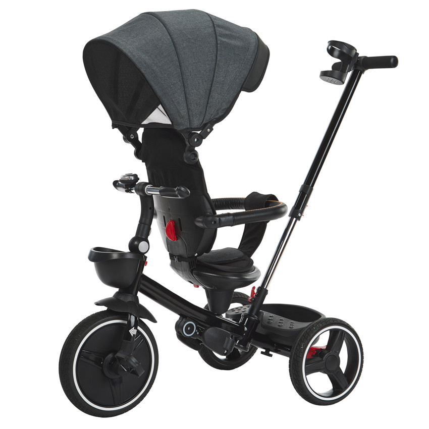 Τρίκυκλο Triky 5 σε 1 εξελιξιμότητας γκρι/μαύρο 