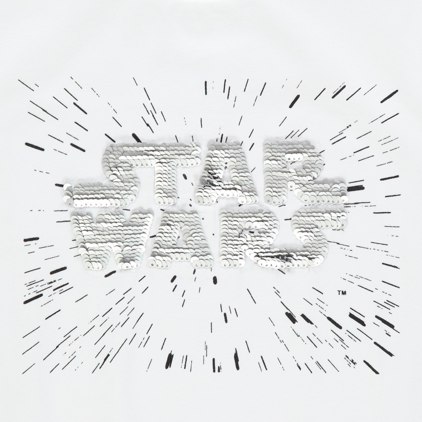 T-shirt κοντομάνικο Star Wars με μαγικές παγιέτες Main T-shirt κοντομάνικο Star Wars με μαγικές παγιέτες