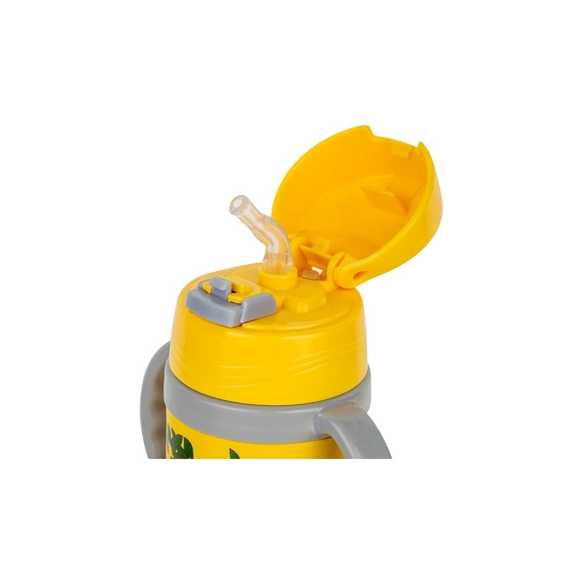 Θερμός Μπουκάλι Ανοξείδωτο “We Care” Κίτρινο 300ml Nava  