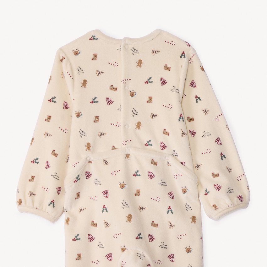 Lot de 2 dors-bien de Noël en velours pour bébé avec ouvertures différentes selon l'âge 