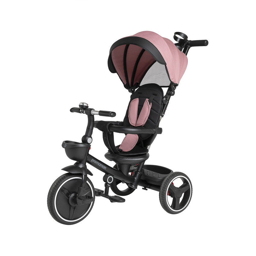 Tricycle évolutif Triky 5 en 1 Rose 