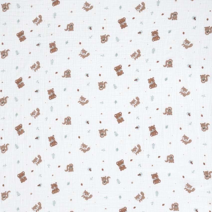 Σετ 3 Πάνες Από βαμβάκι Roi des Forêts 