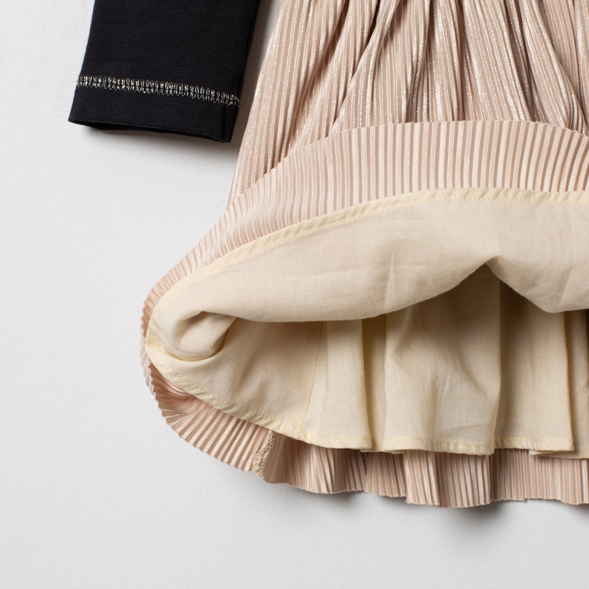 Γιορτινό φόρεμα μακρυμάνικο σχέδιο Χορεύτρια για κορίτσι 