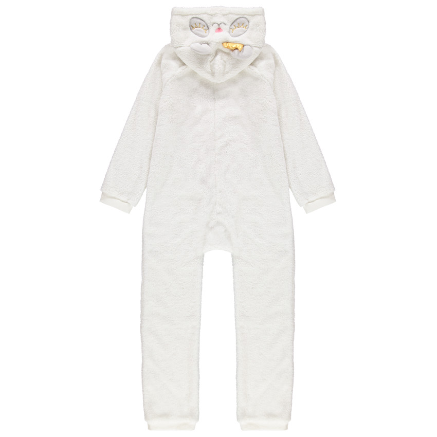 Surpyjama panda en sherpa avec oreilles en relief 