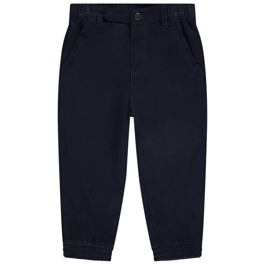 Παντελόνι σε ύφασμα με ελαστική μέση για μωρό αγόρι 
