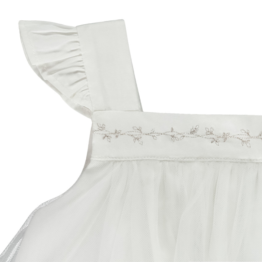 Σαλοπέτα κοντή εορταστική με εφέ 2 σε 1 για μωρό κορίτσι  Additional Σαλοπέτα κοντή εορταστική με εφέ 2 σε 1 για μωρό κορίτσι