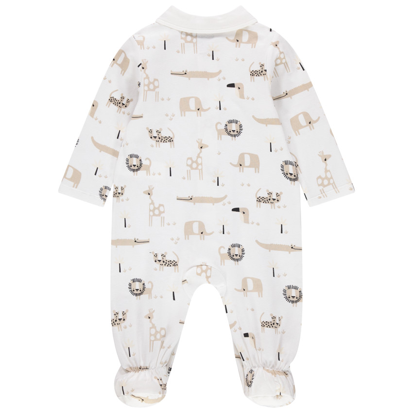 Φορμάκι ύπνου από βιολογικό βαμβάκι με εμπριμέ μοτίβο ζωάκια της ζούγκλας 