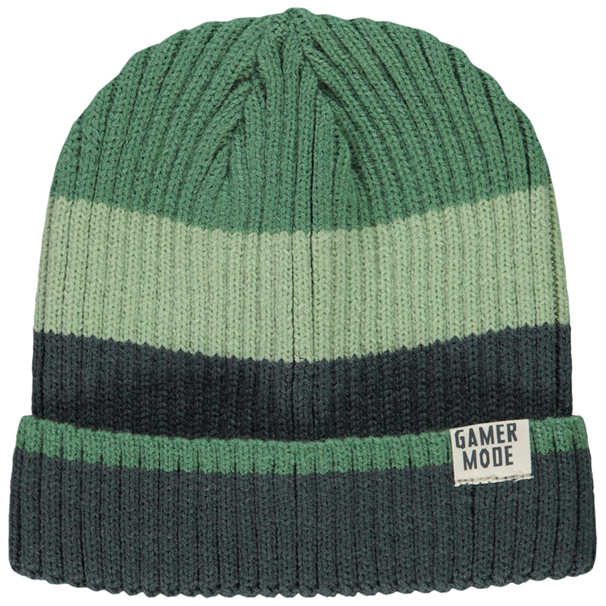 Καπέλο πλεκτό με ρίγες για αγόρι 