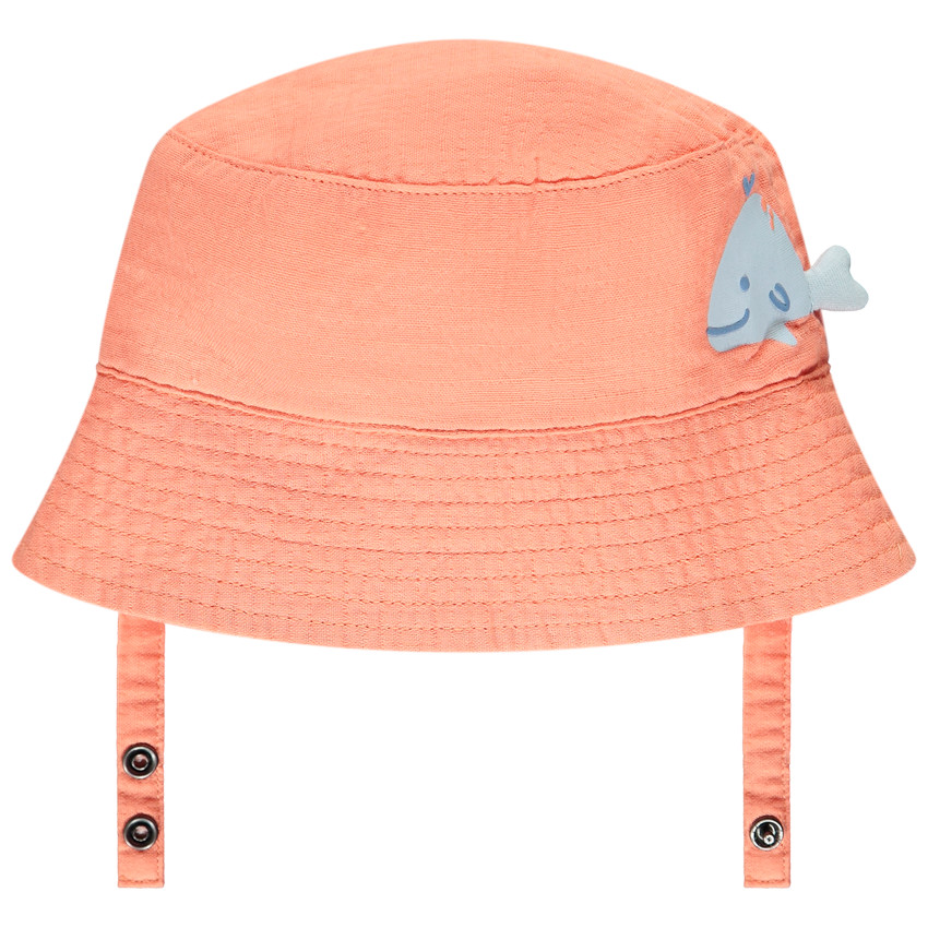 Bob uni avec motif baleine ludique pour bébé 
