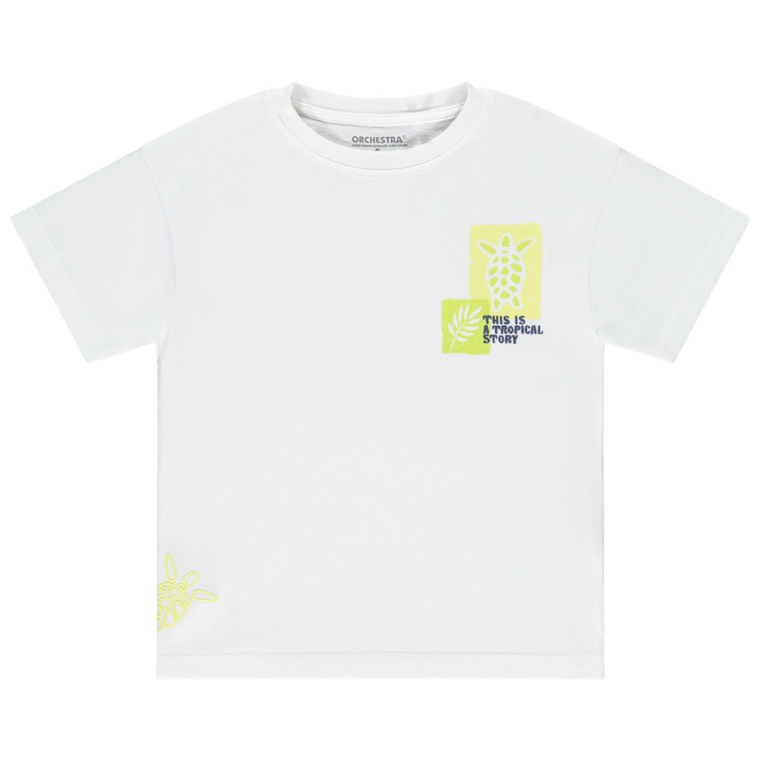 Κοντομάνικο μπλουζάκι με σχέδιο χελώνες για αγόρι 