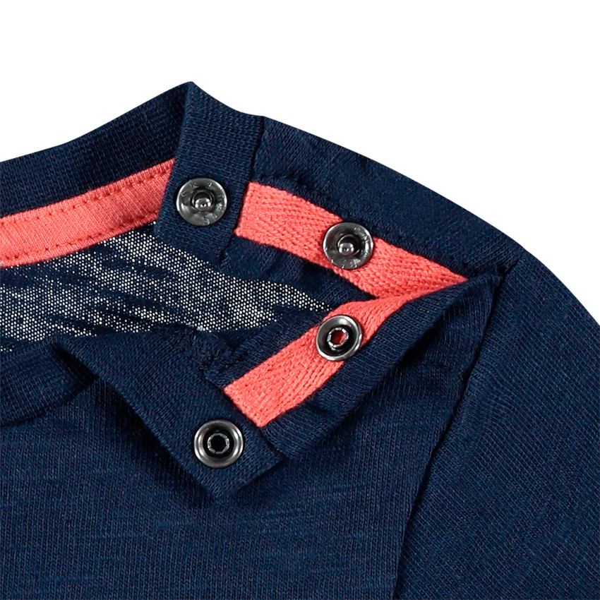 T-shirt manches longues en coton bio print Superman 