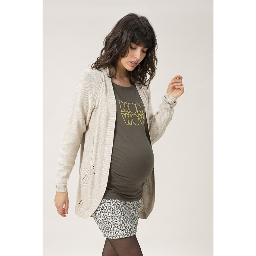 Ζακέτα εγκυμοσύνης πλεκτή  