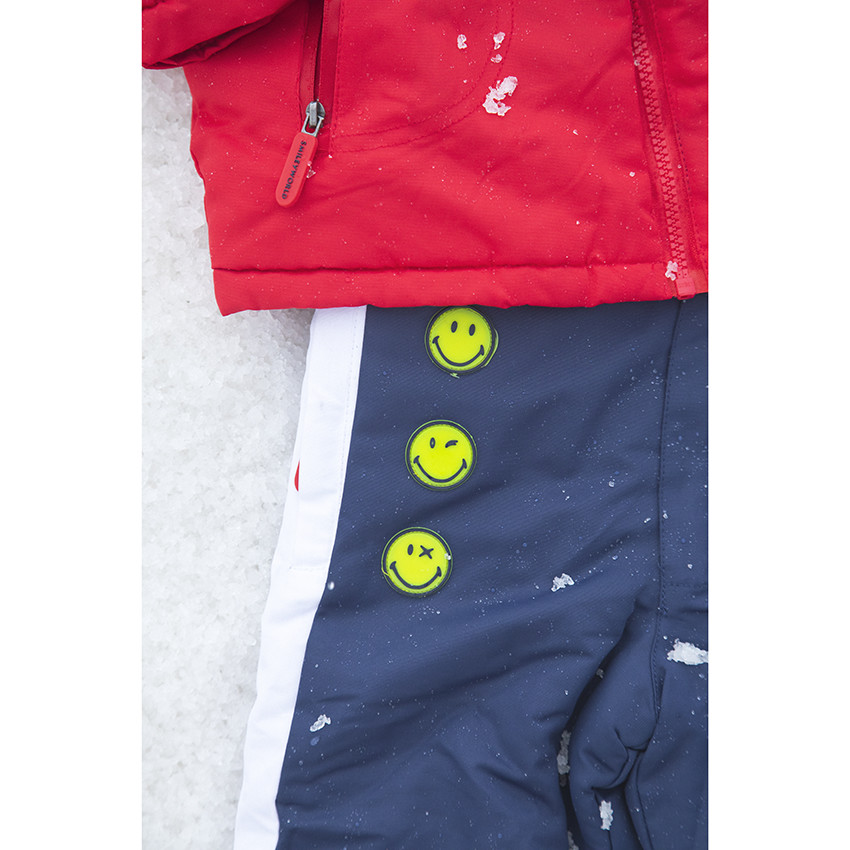 Αδιάβροχο παντελόνι του σκι με σήματα Smiley 