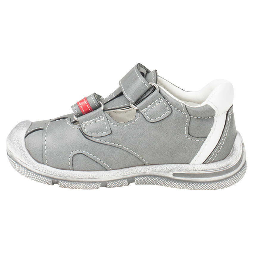 Παπούτσια με μπαρέτα και βέλκρο, από συνθετικό δέρμα 