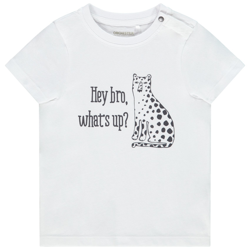 T-shirt manches courtes en coton pour bébé garçon 