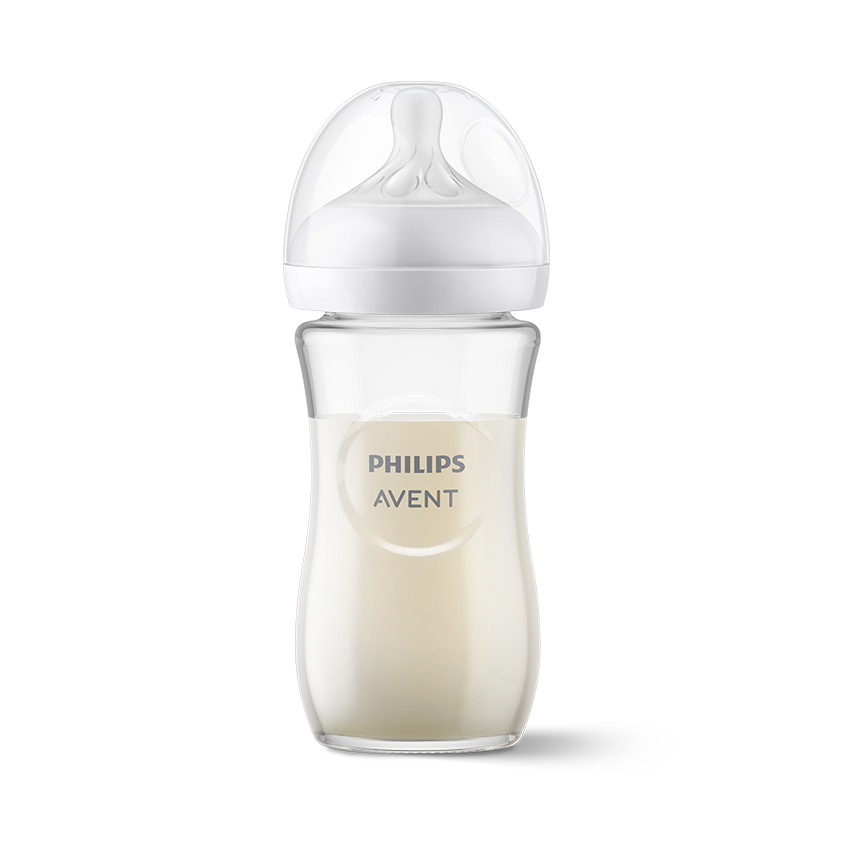 Μπιμπερό από γυαλί Natural Response 240 ml 