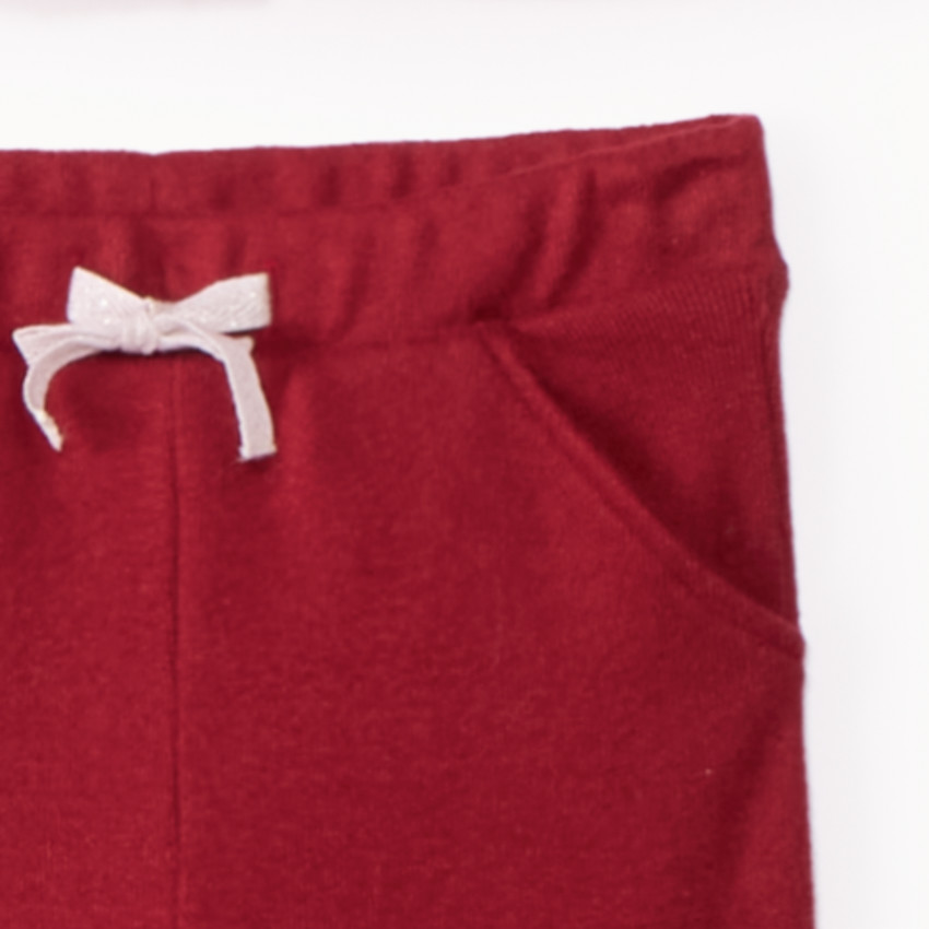 Ensemble 3 pièces avec tunique et pull + pantalon pour bébé fille   