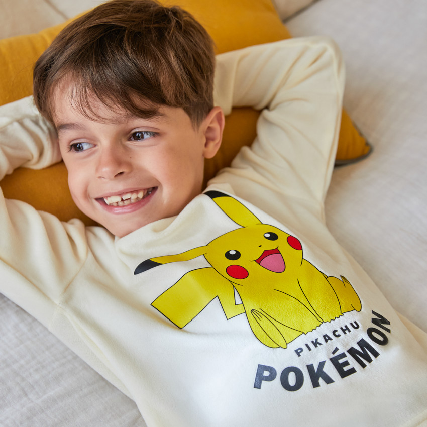 Πιτζάμα 2 τεμαχίων φλις αγόρι με σχέδιο Pokémon 