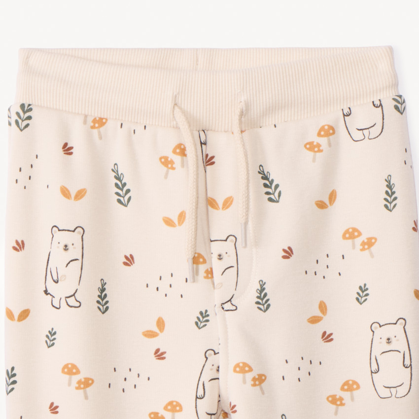 Ensemble jogging molleton imprimé pour bébé garçon 