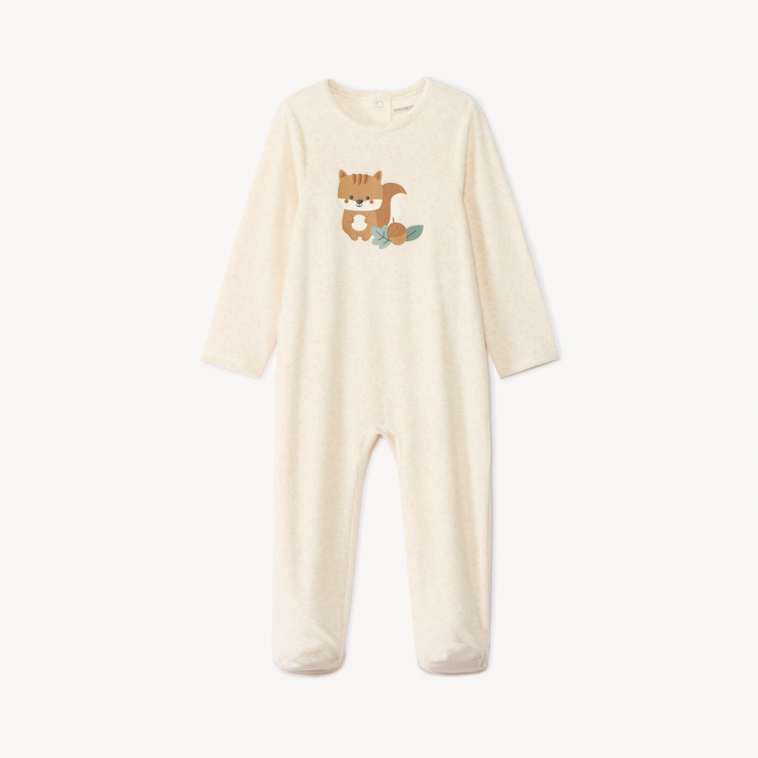 Lot de 3 dors-bien motifs écureuil pour bébé avec ouvertures différentes selon l'âge 