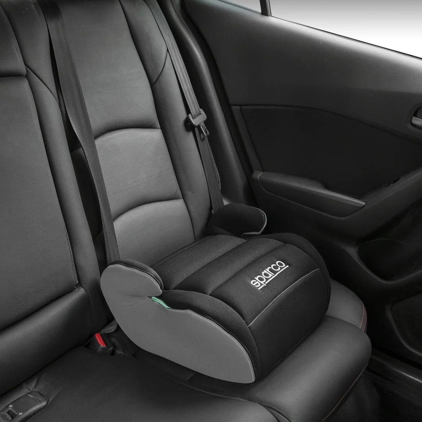 Sparco Booster I-size Παιδικό Κάθισμα Αυτοκινήτου Booster Black Grey 125-150cm 
