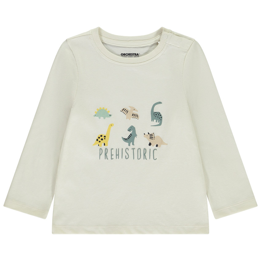 Μακρυμάνικο μπλουζάκι με σχέδιο για bebe αγόρι 