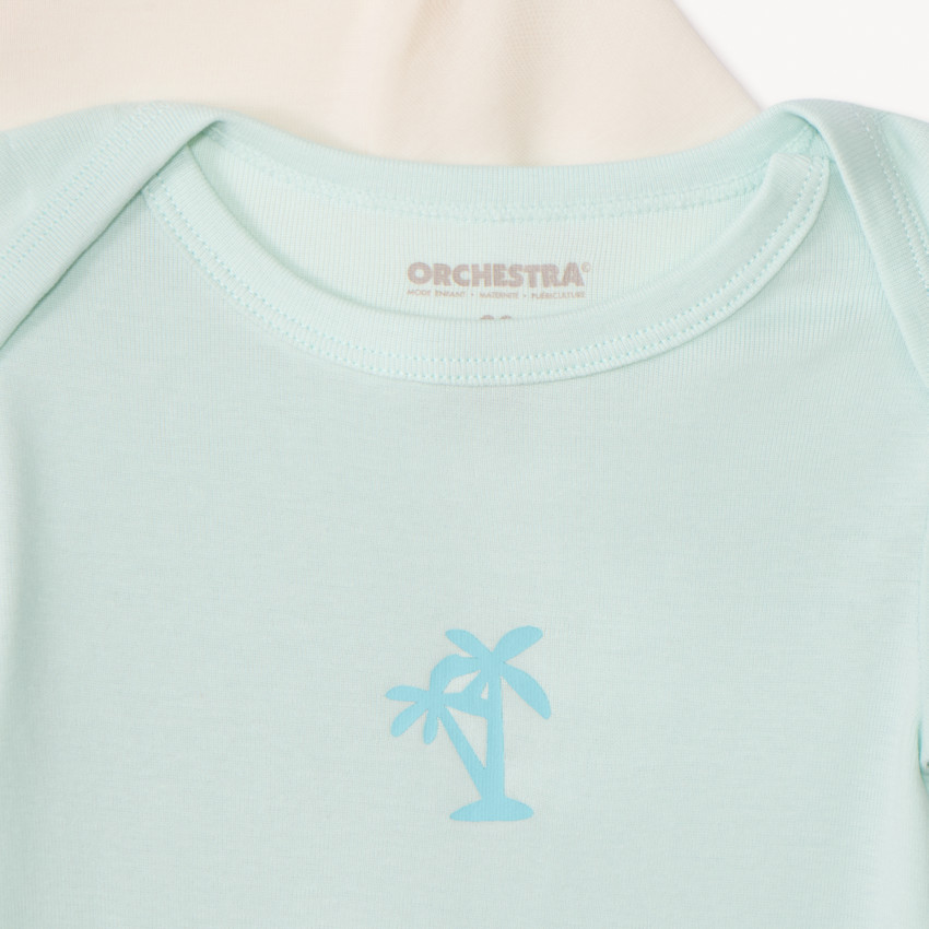 Σετ από 5 κοντομάνικες μπλούζες για μωρά αγόρια με σχέδια. 