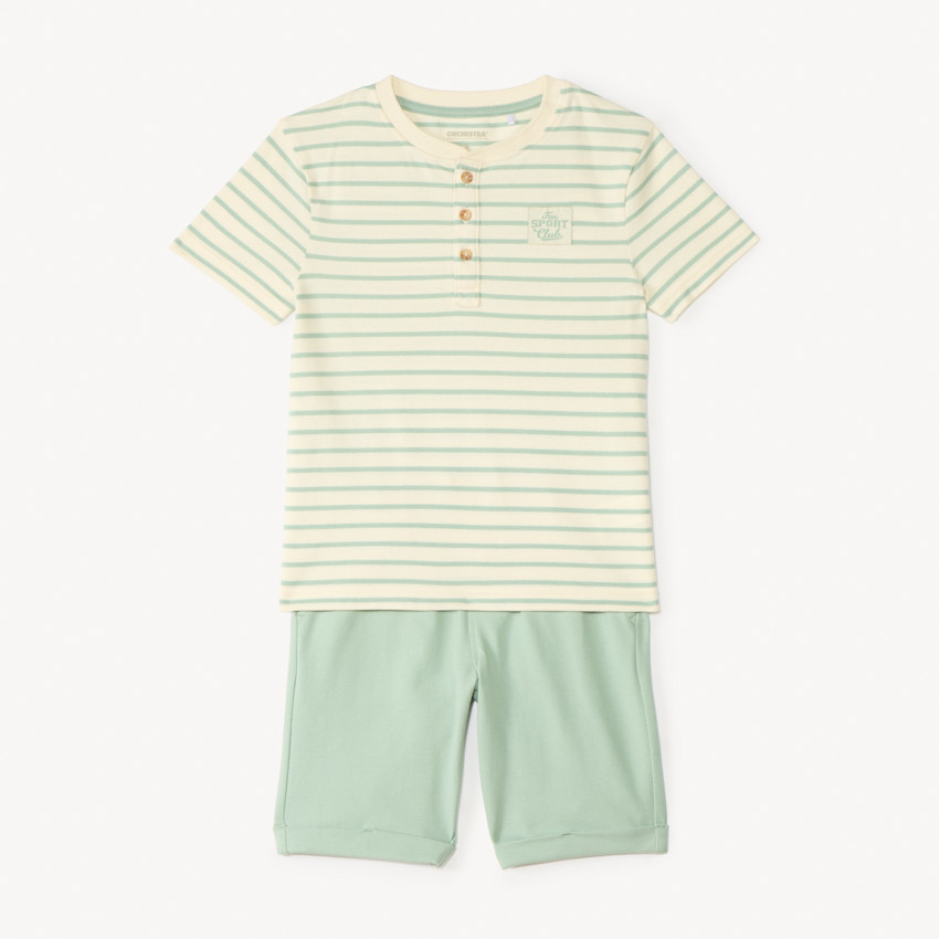 Σετ 2 τεμαχίων με ρίγες για αγόρια 