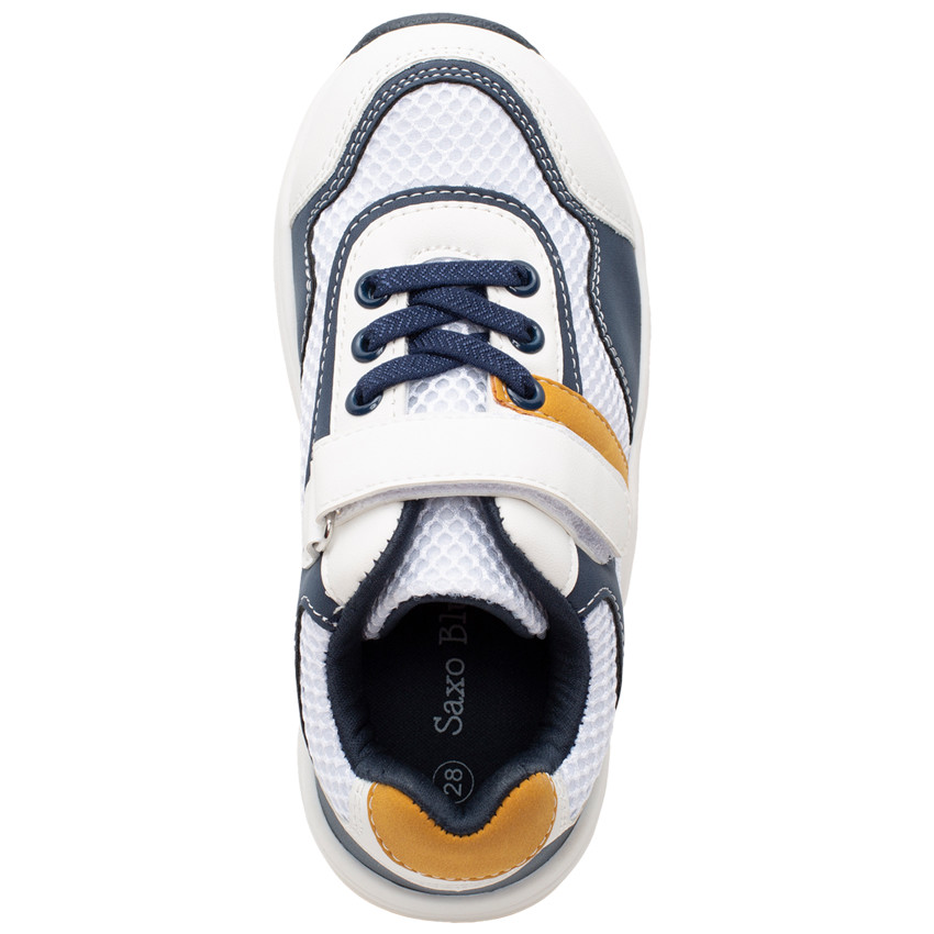 Baskets de sport en mesh à lacets et scratch Main Baskets de sport en mesh à lacets et scratch