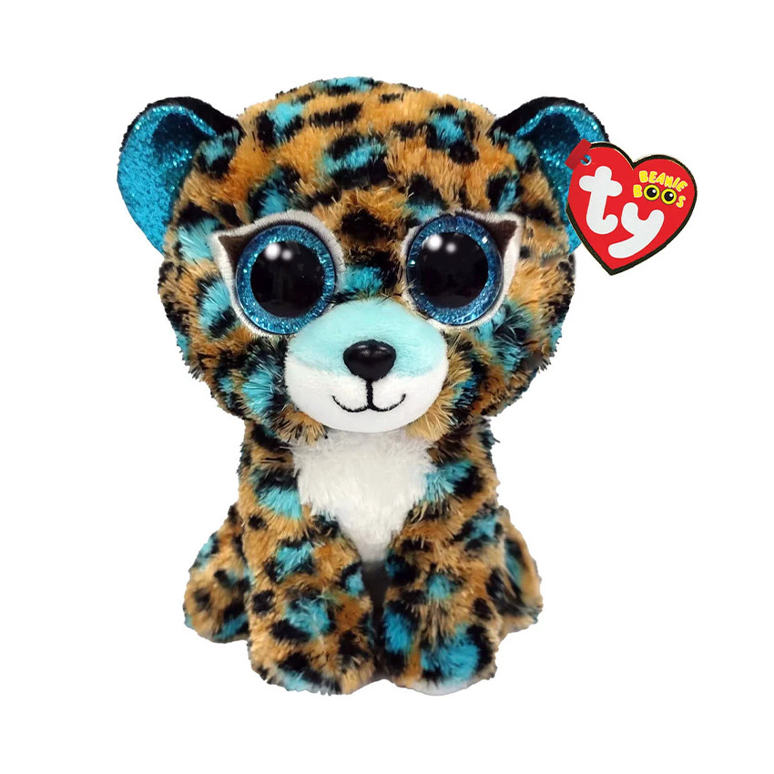 Λούτρινο Beanie Boo 15 εκ. Cobalt λεοπάρδαλη  Additional Λούτρινο Beanie Boo 15 εκ. Cobalt λεοπάρδαλη