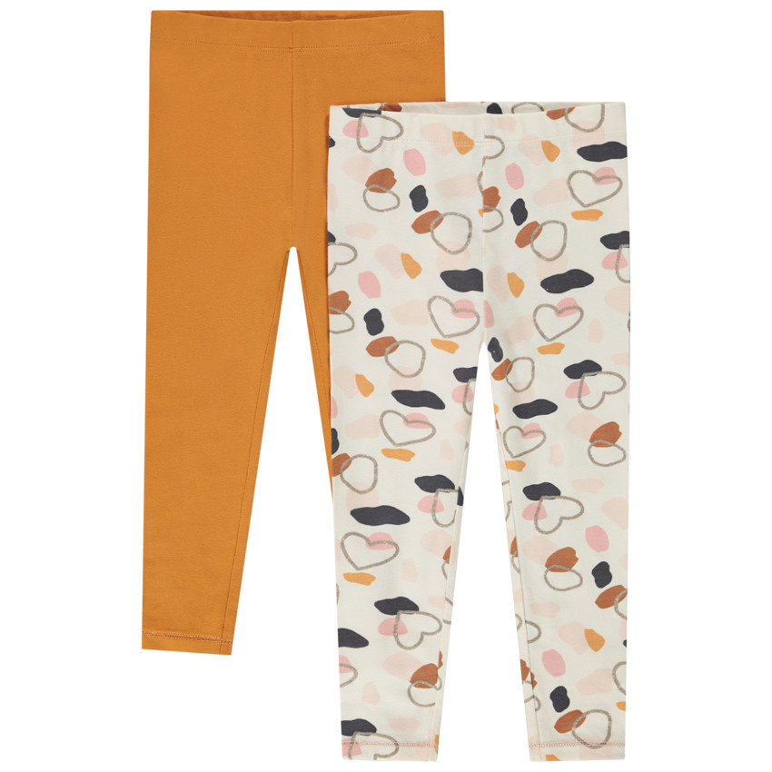 Σετ από 2 βρακάκια jersey για bebe κορίτσι 