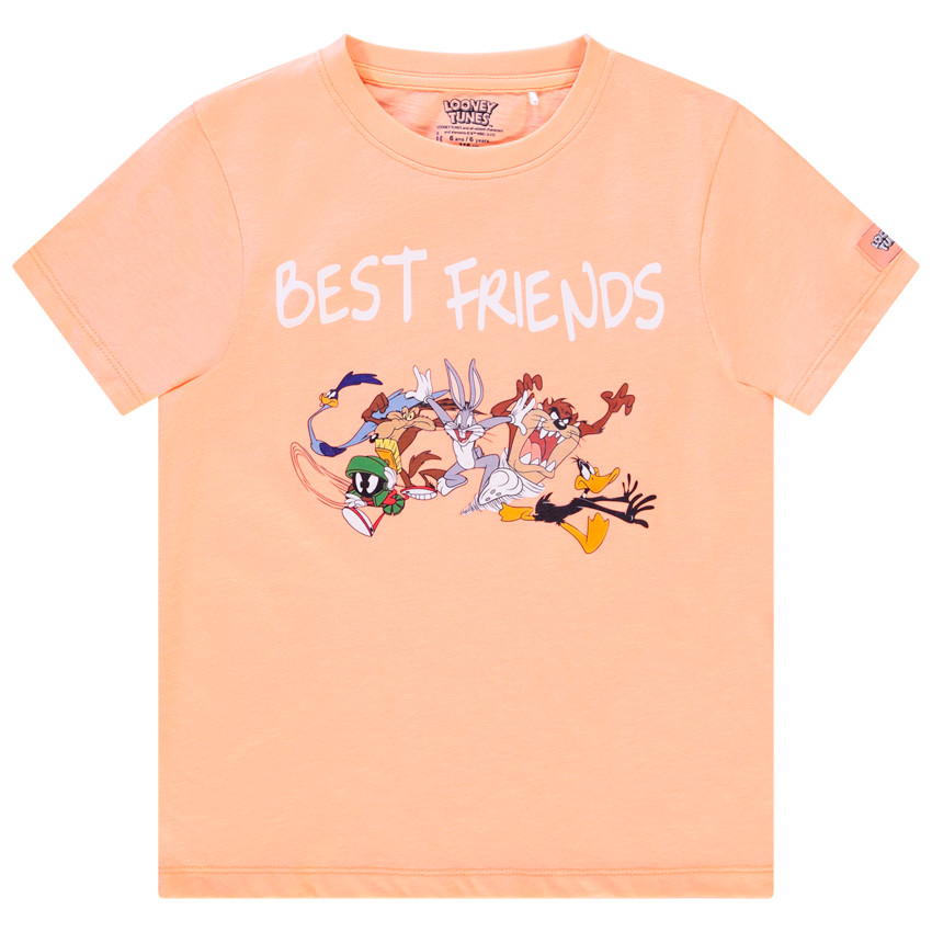 T-shirt βαμβακερό σχέδιο Looney Tunes για αγόρι Main T-shirt βαμβακερό σχέδιο Looney Tunes για αγόρι