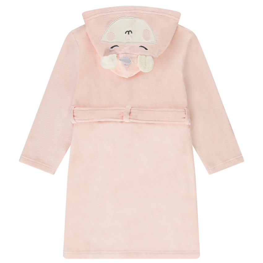 Μπουρνούζι σφουγγάρι με κουκούλα μονόκερος για κορίτσι 