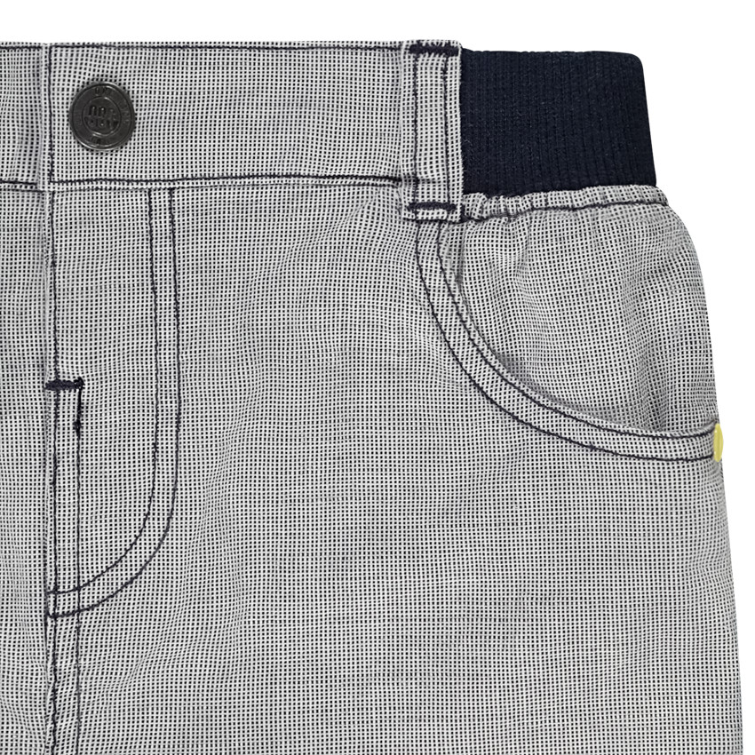 Σετ κοντό 2 τμχ. με καρό σχέδιο για bebe αγόρι 