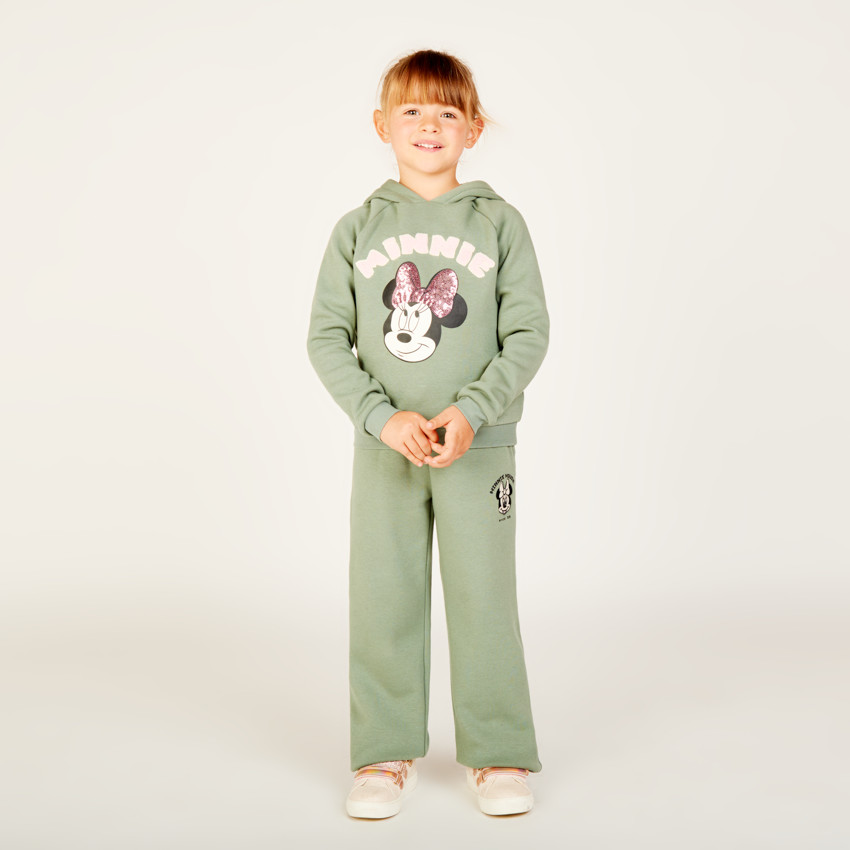 Sweat contrecollé à capuche Minnie Disney pour fille 