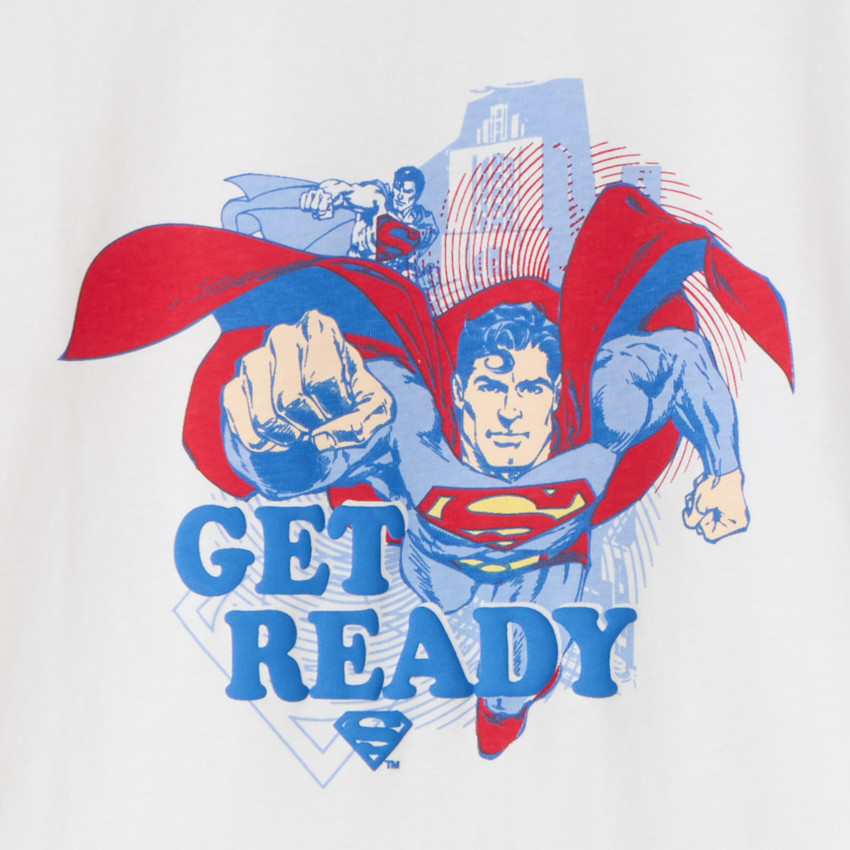 T-shirt με κοντό μανίκι με τύπωμα Superman Warner για αγόρι 