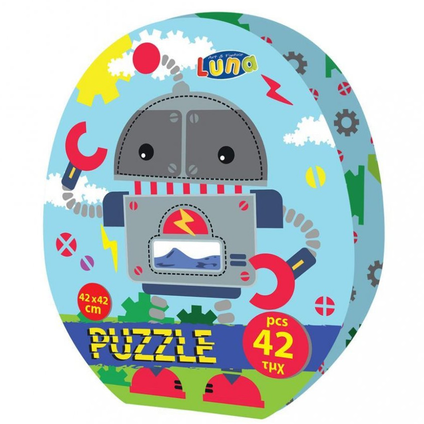 Παζλ 42τμχ Ρομπότ 