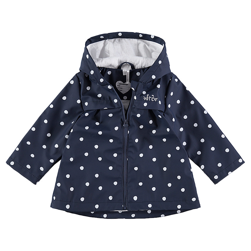 Παρκά από καουτσούκ πουά με επένδυση ζέρσεϊ 